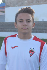 Víctor Ayala jugador del Aspe Unión Deportiva Cadete A