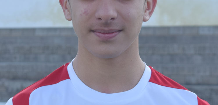 Jorge Quintanilla jugador del ASpe Unión Deportiva Cadete B