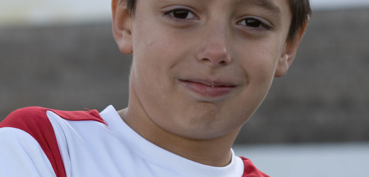 Manuel Pastor jugador del Aspe UD Benjamín A