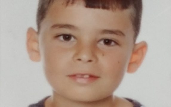 Aaron Canto jugador del Aspe UD Prebenjamín