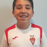 Álex Martínez Domene jugador del Aspe UD Infantil A