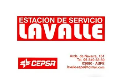 Estación de Servicio Lavalle de Aspe , colaborador del Aspe Unión Deportiva Club de Fútbol
