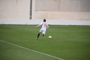 Lances del partido de fútbol entre el Aspe UD y el Catral CF