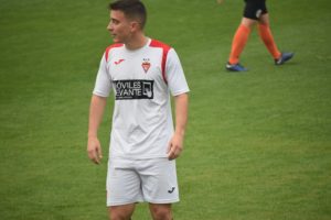 Lances del partido de fútbol entre el Aspe UD y el Catral CF