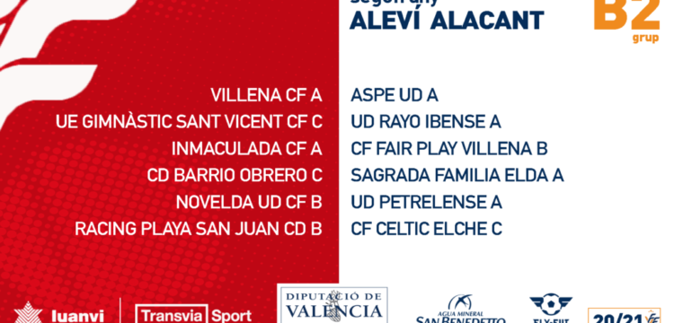 Liga Alevín Grupo B2 Alevín A del Aspe Unión Deportiva