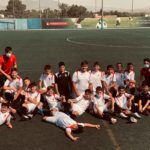 Equipo Infantil B del Aspe Unión Deportiva tras disputar un encuentro