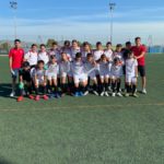 Equipo Infantil B del Aspe Unión Deportiva con sus entrenadores