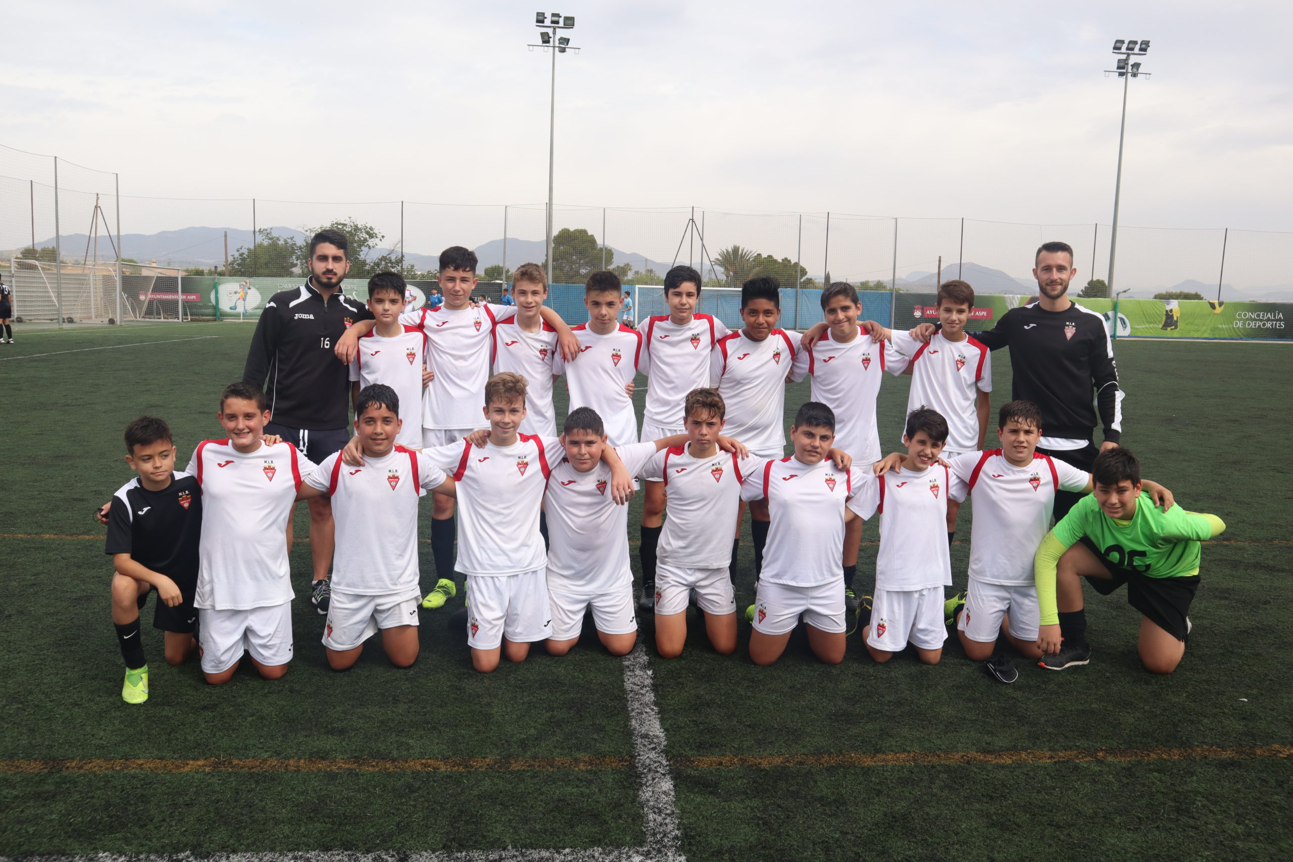 Equipo Infantil C del Aspe Unión Deportiva - Campeón Liga Plata