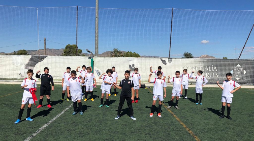 Alevín A del Aspe Unión Deportiva
