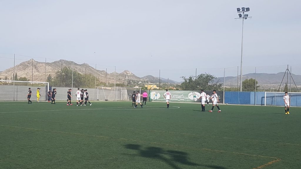 Momentos de un partido del Cadete A
