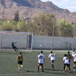 Transformación del penalti en gol por parte de Jorge