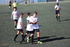 Celebracion gol Adrián