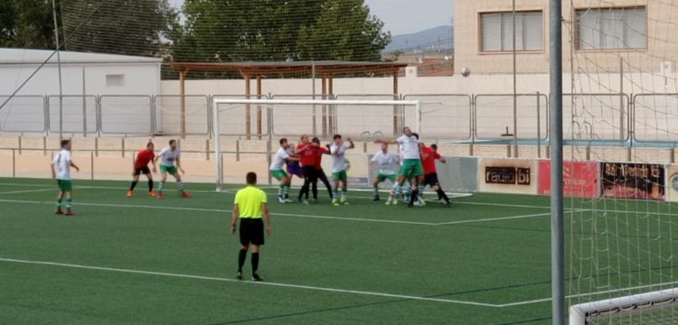 Partido del Aspe UD Senior B en Ibi frente al Peña Madridista de Ibi