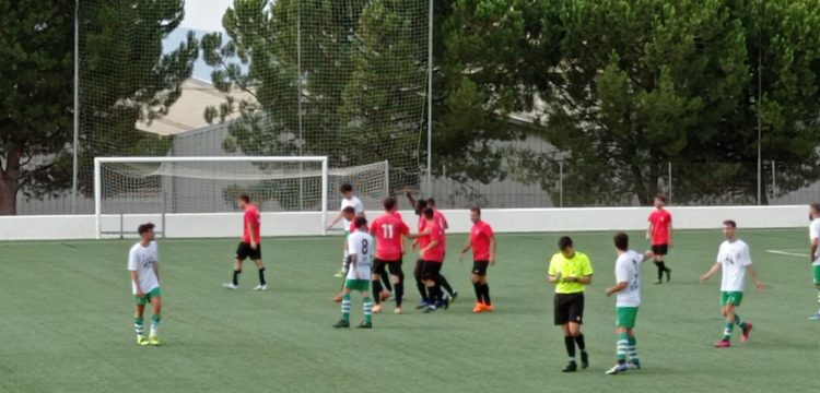 Partido del Aspe UD Senior B en Ibi frente al Peña Madridista de Ibi