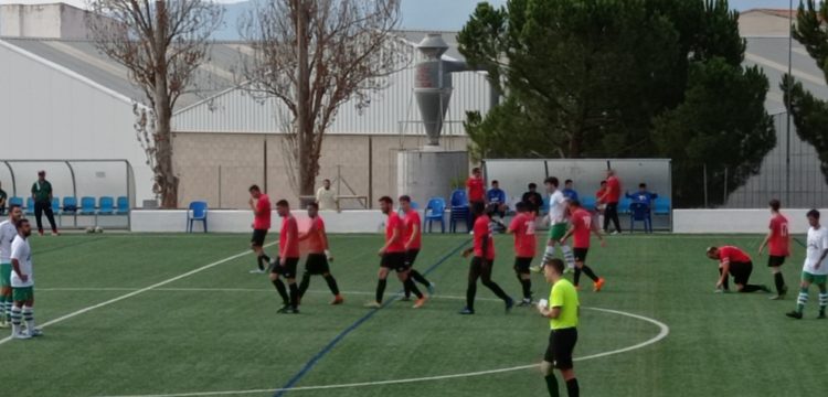Partido del Aspe UD Senior B en Ibi frente al Peña Madridista de Ibi