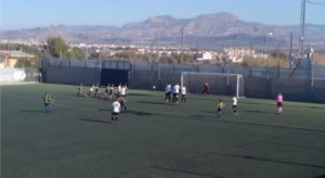 Partido Aspe UD Infantil C frente al CF United Elche