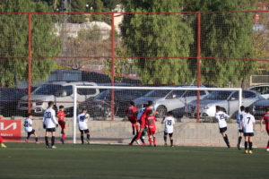 Antonio salvándonos de un gol claro