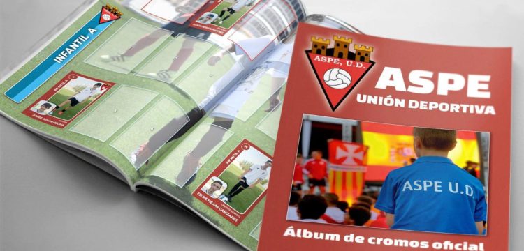 El Aspe Unión Deportiva lanza su álbum de cromos