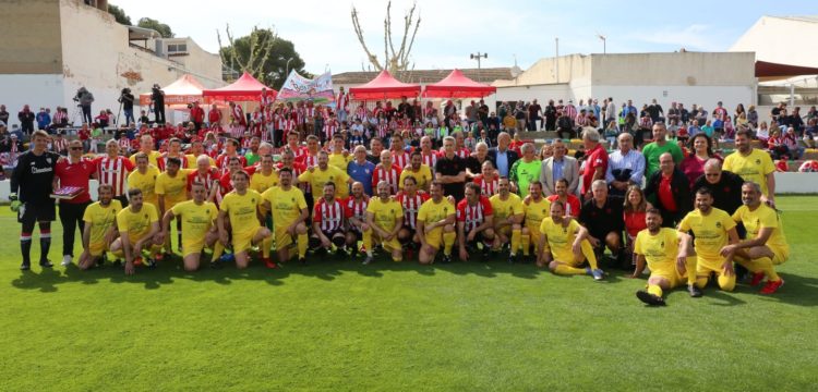 Imagenes del partido disputado entre el Ahtletic Club de Bilbao y el combinado aspense