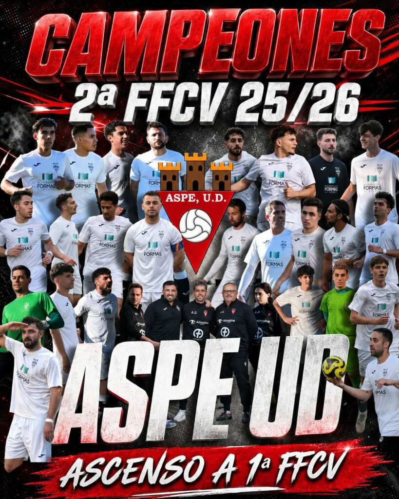 Aspe UD - Campeones 2025/2026